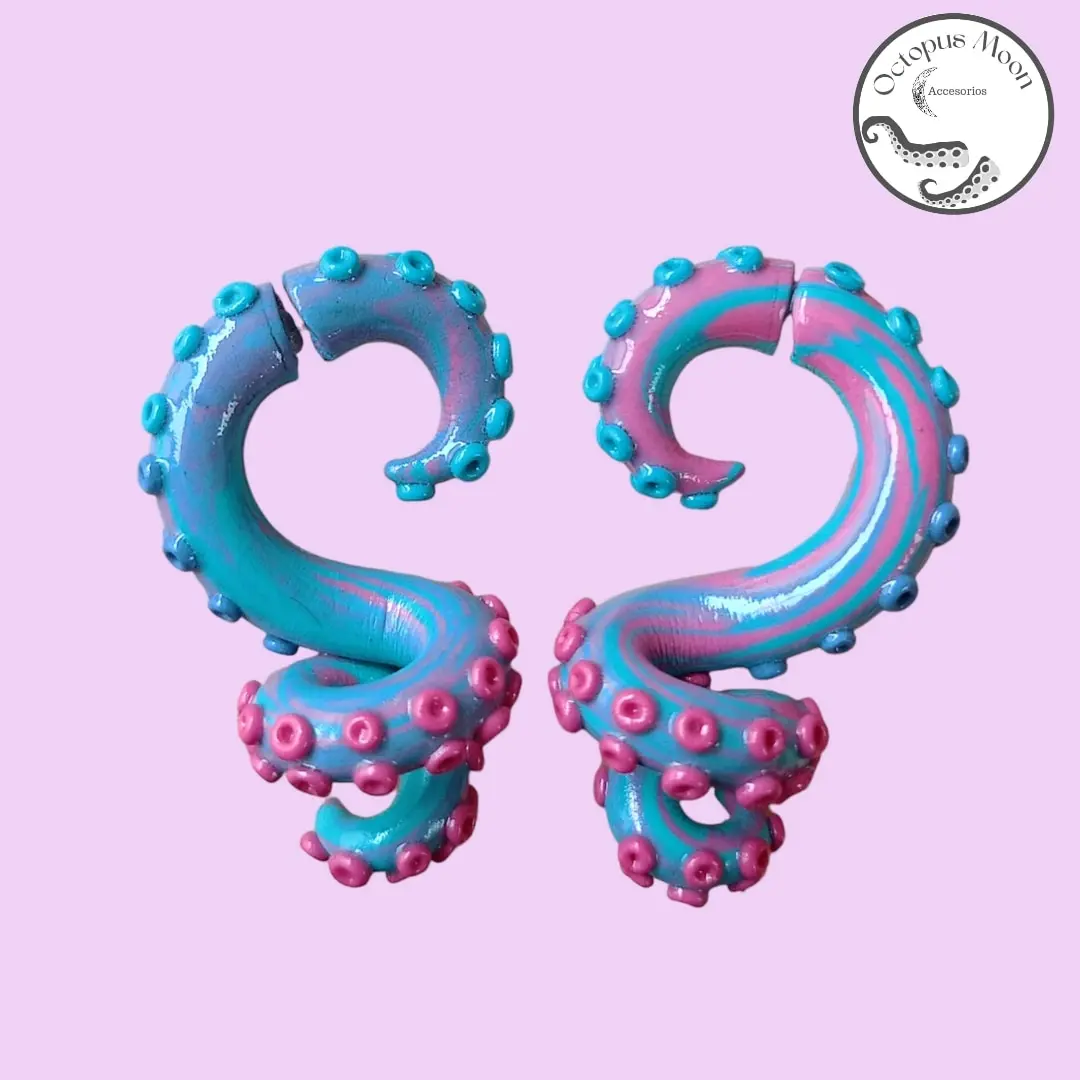 Pendientes estilo fake gauges 2